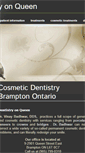 Mobile Screenshot of dentistryonqueen.com