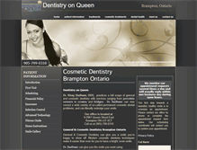 Tablet Screenshot of dentistryonqueen.com
